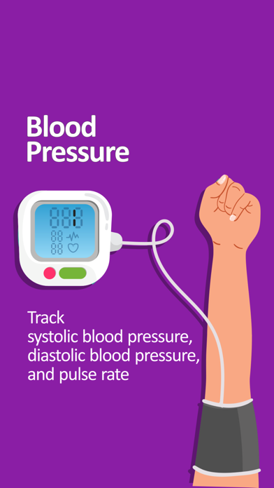 VitaTrack - Blood Pressure App Screenshot