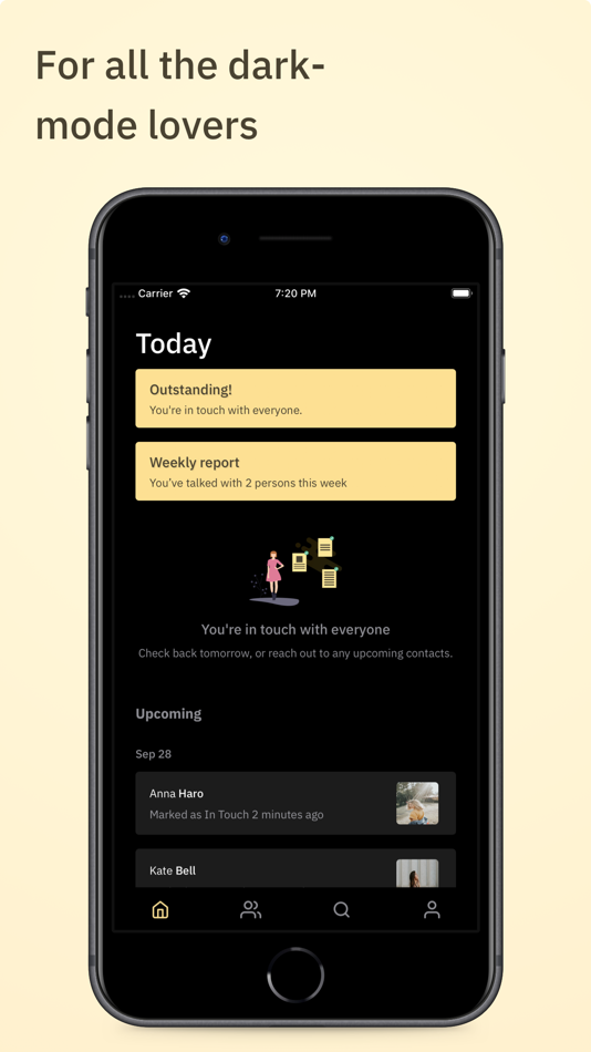 #7. Contact Journal - Personal CRM (iOS) By: Wouter Bron
