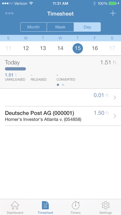 Intapp Time screenshot-3