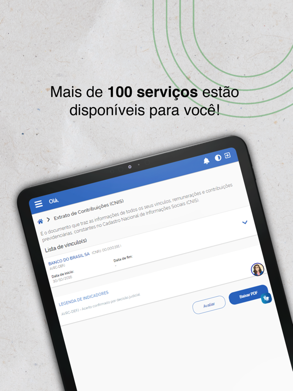 Screenshot #4 pour Meu INSS - Central de Serviços