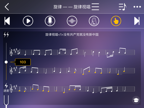 视唱练耳专家 iPad screenshot