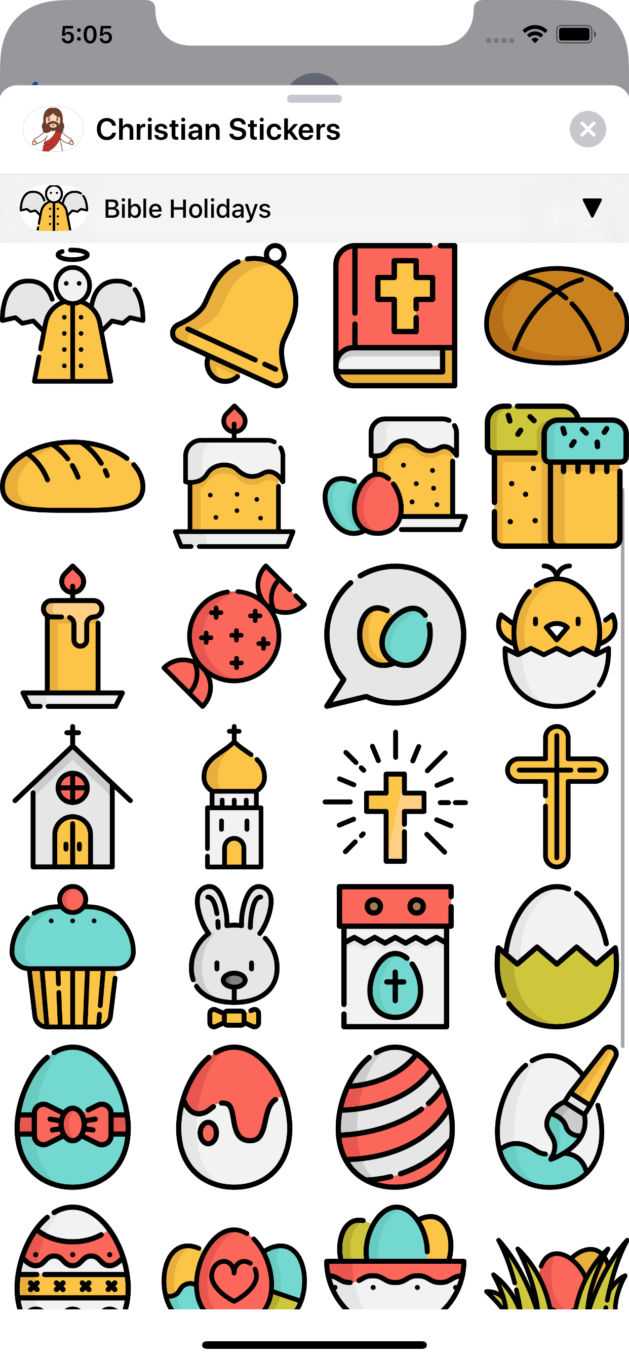 Christian & Bible Stickers screenshot 10
