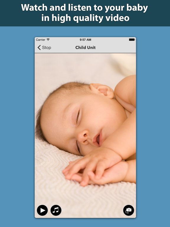 Baby Monitor Cam: Nanny Camera iPad screenshot