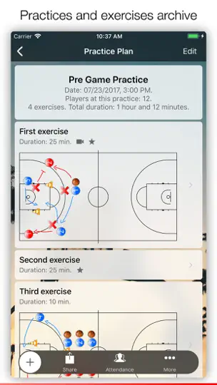 Screenshot von Assistant Coach auf dem iPhone 3