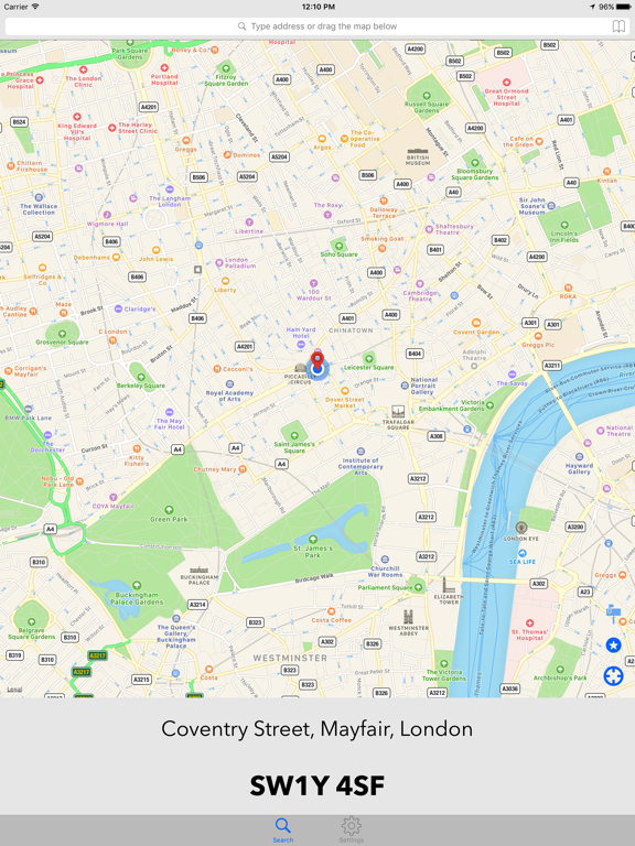 Screenshot #4 pour Postcodes & Postbox Search