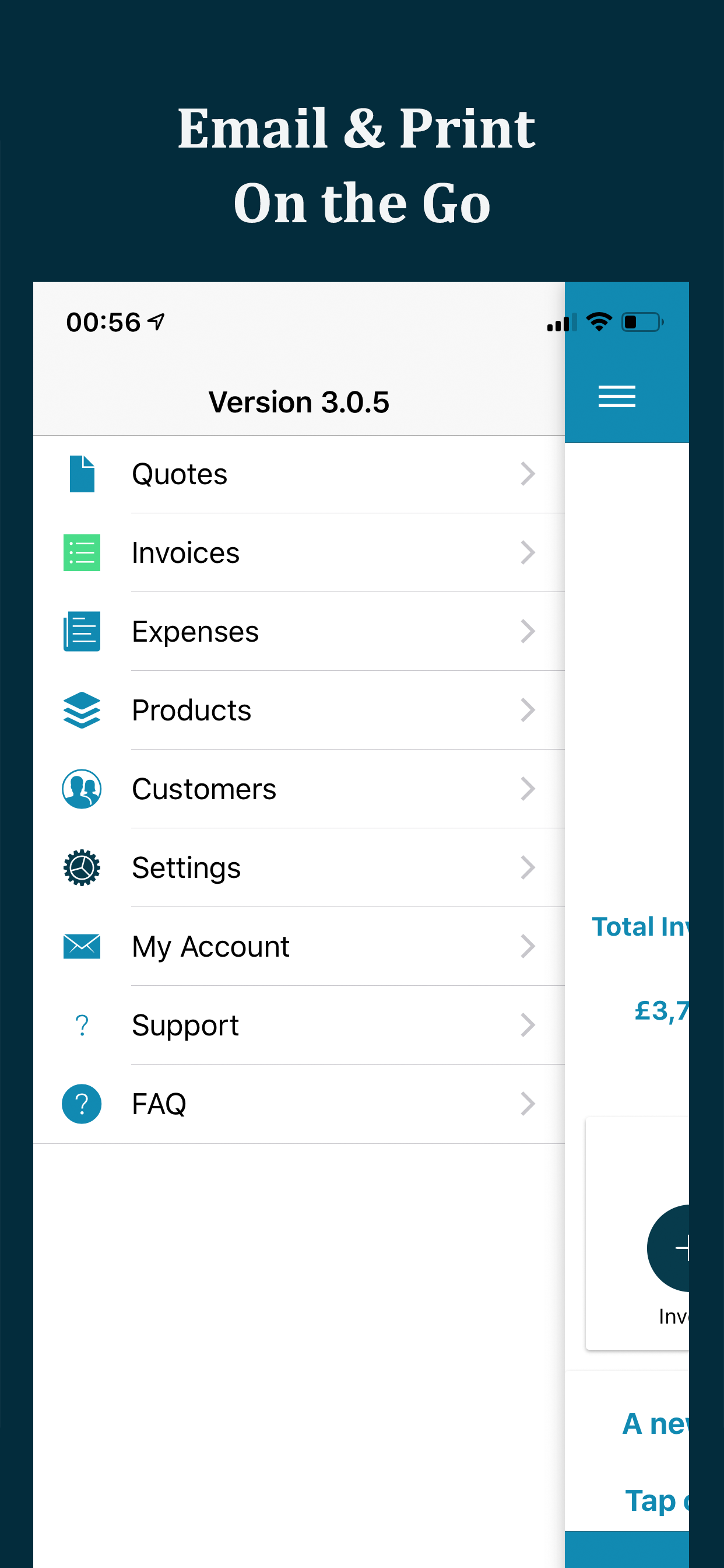 Invoice 4all, Estimate Maker