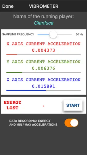 Vibrometer screenshot 2