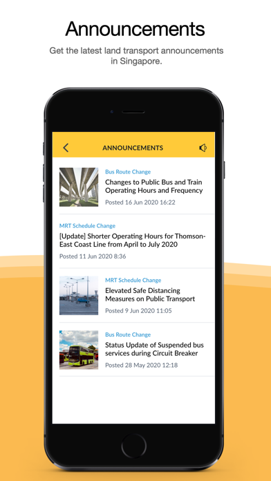 MyTransport.SG Screenshot