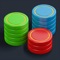 Connect coins of the same color and stack them up to 10 or more