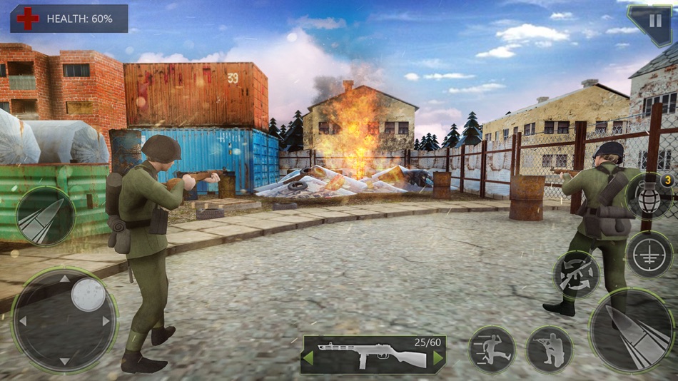 #4. Call of Army WW2 Shooter Game (iOS) 来自: Asad Habib