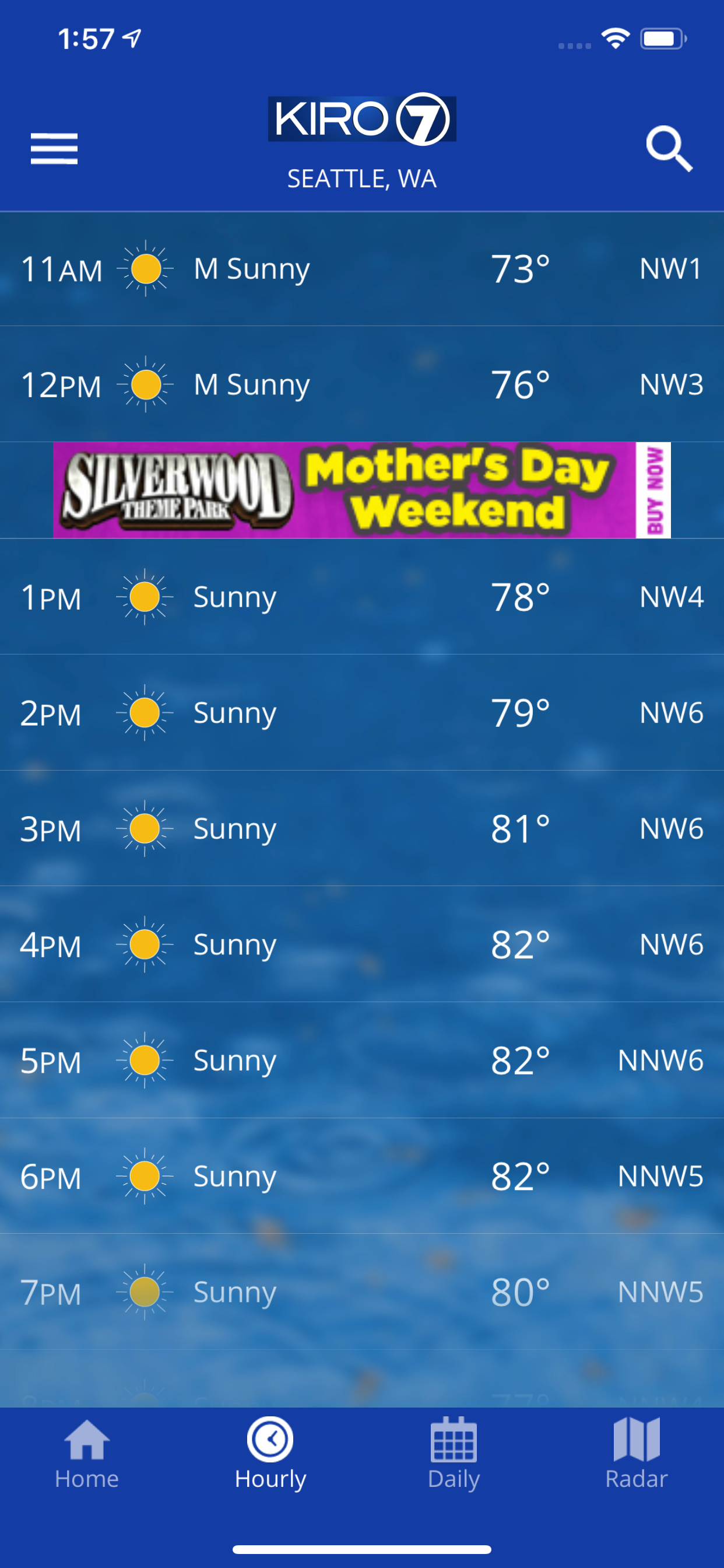 KIRO 7 PinPoint Weather