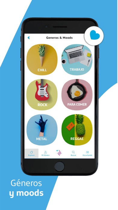 Movistar Música iPhone screenshot 4 - Music app