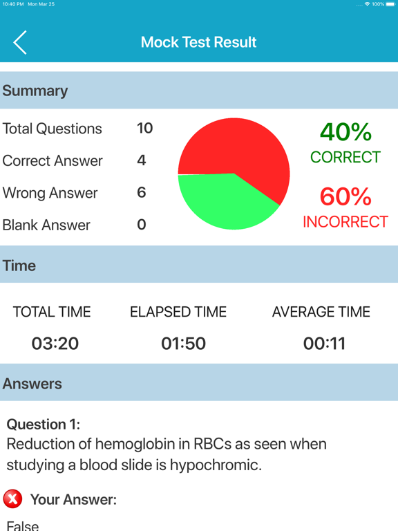 VTNE Practice Exam Prep iPad screenshot