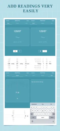 Blood Pressure Companion Pro : capture d’écran 3 sur 5