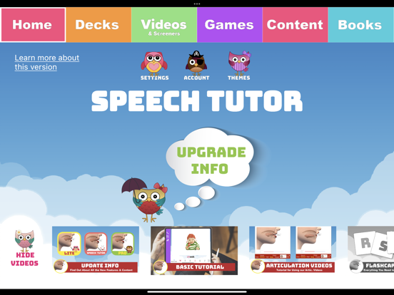 Speech Tutor iPad app afbeelding 9