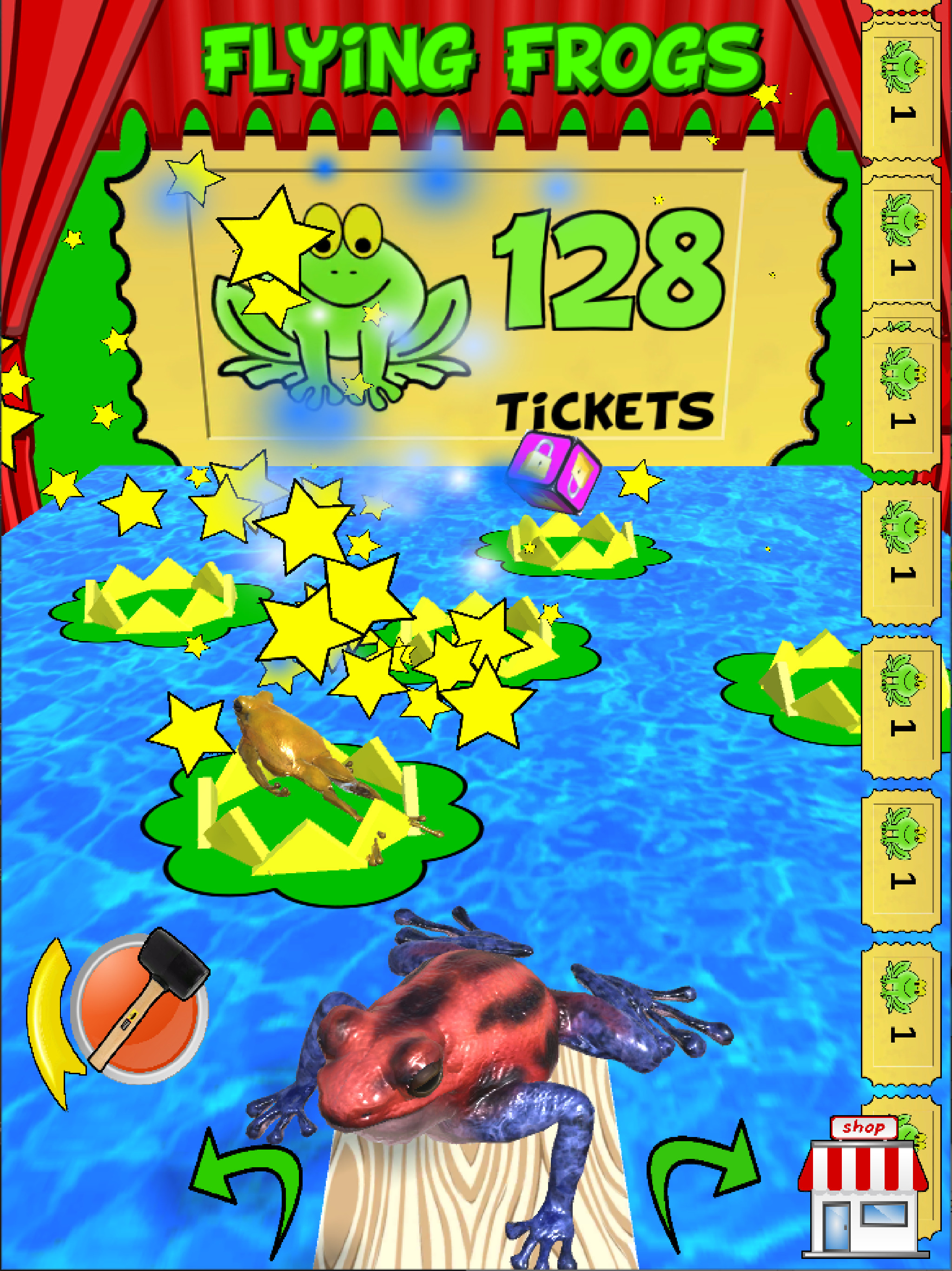 Flying Frogs