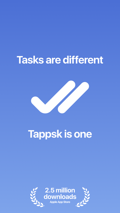 Tappsk: ToDo & Habit Tracker Screenshot