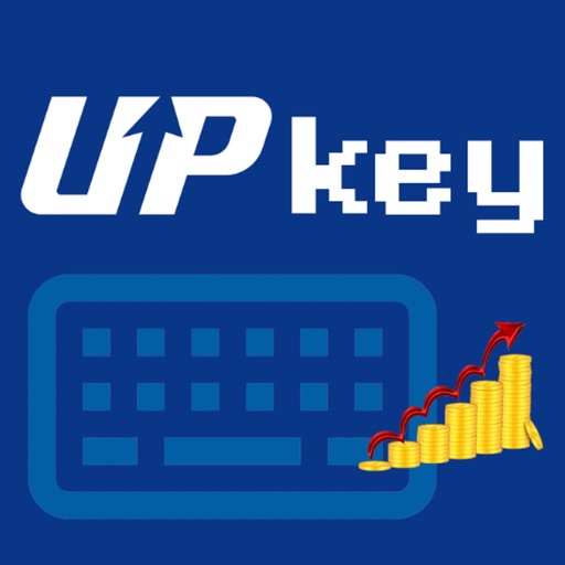 UPkey - 타이핑 중에도 놓치지 않는 코인 시세