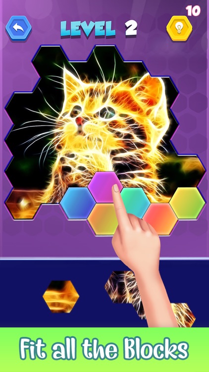 Jigsaw Hexa Puzzle Art screenshot-4