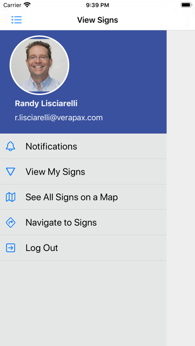 Political Sign Manager iPhone screenshot