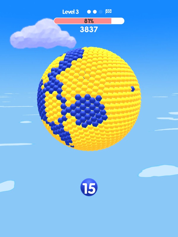Ball Paint - Color Puzzle 3D screenshot 4