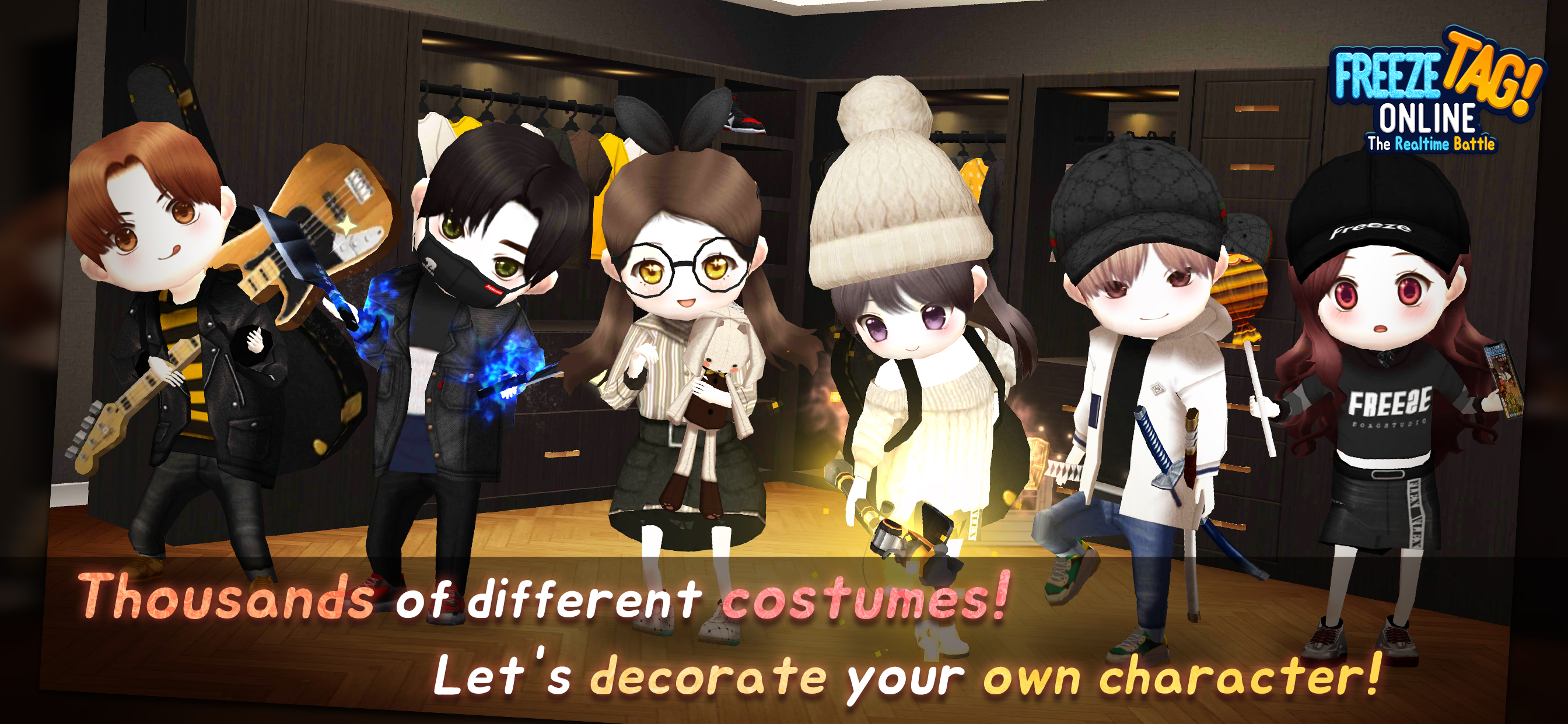 FreezeTag Online : Squid Mod