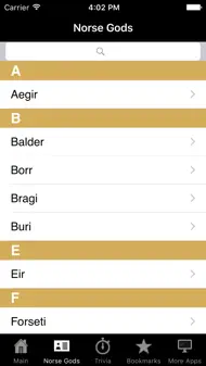Norse Gods Pocket Reference iphone bilder 2