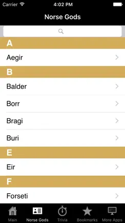 Norse Gods Pocket Reference iPhone image 3