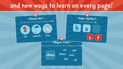 The Cat in the Hat Comes Back iPhone screenshot 4 - Book app