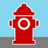 Firefighter & Fire station icon