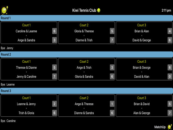 MatchUp Tennis & Pickleball iPad screenshot 6 - Sports app