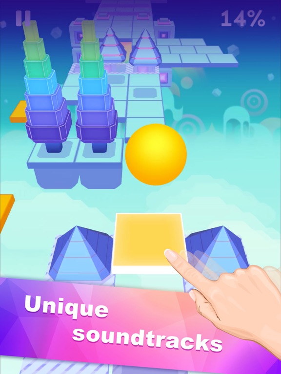 Rolling Sky iPad screenshot 8 - Games app