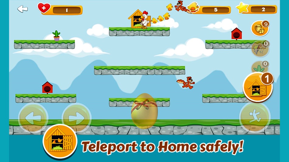 #5. Flicky Chicky: Chicken Run (iOS) โดย: Codematics Services