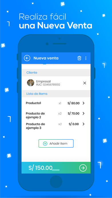 tefacturo PLUS app screenshot