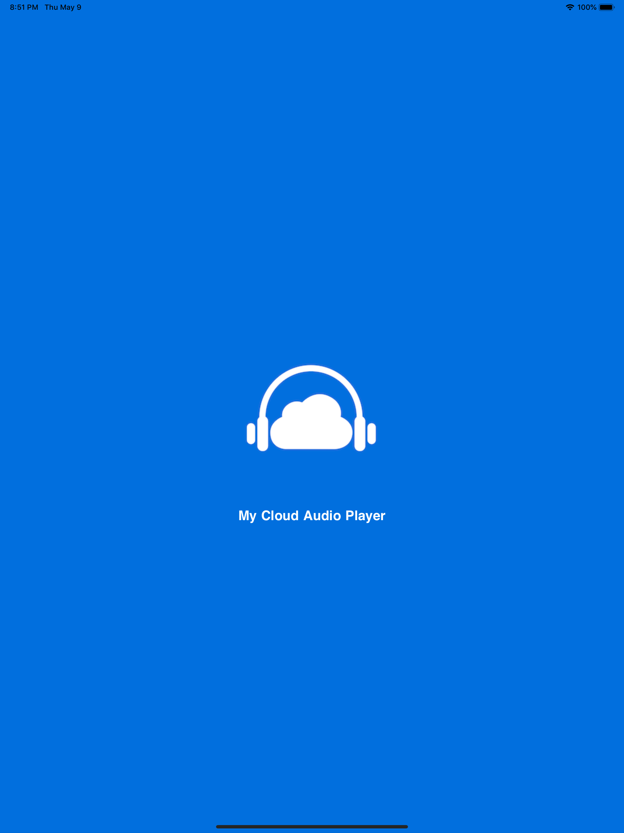 My Cloud Audio Player screenshot 4