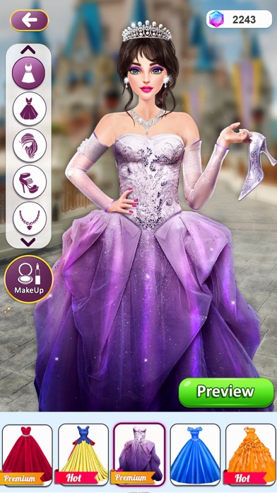 Magic Princes Dress up, Makeup Screenshot
