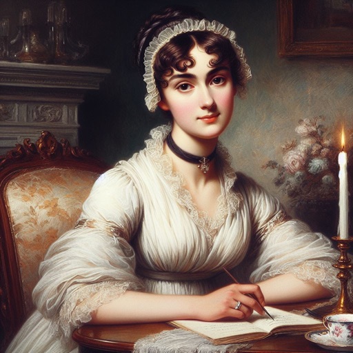Jane Austen's novels, quotes icon