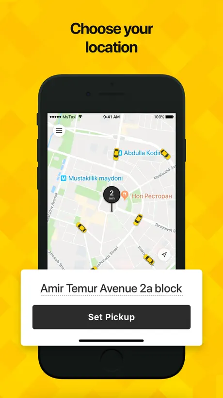 MyTaxi - taxi and delivery