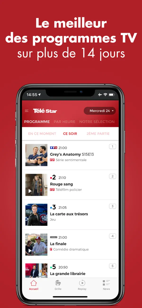 Screenshot #2 pour TéléStar programmes & actu TV