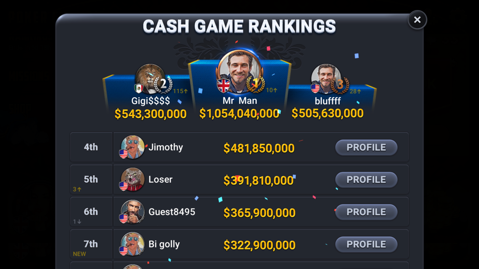 #5. Poker Championship - Holdem (iOS) By: BBstudio Inc.