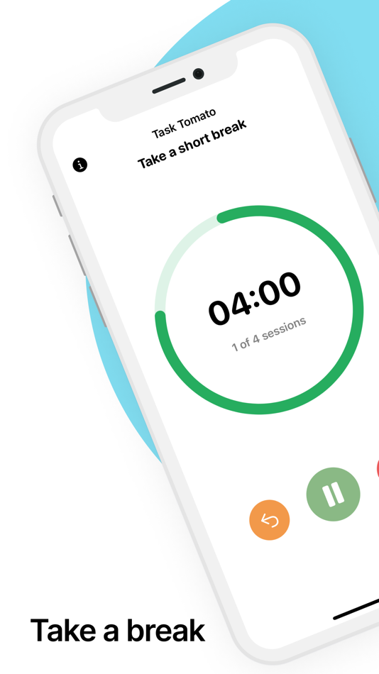 #3. Task Tomato: Focus Time & Work (iOS) 由: Karlis Berzins