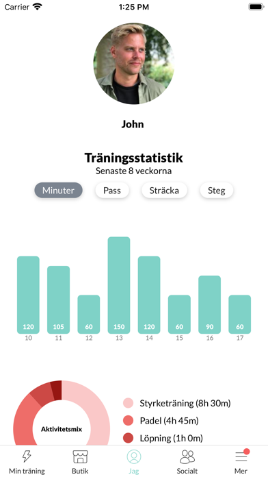 SportRehab™ Screenshot