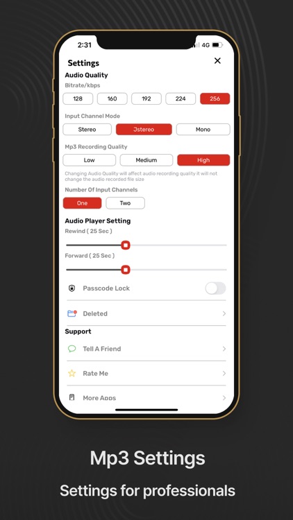 Record Audio & Mp3 Recorder screenshot-5