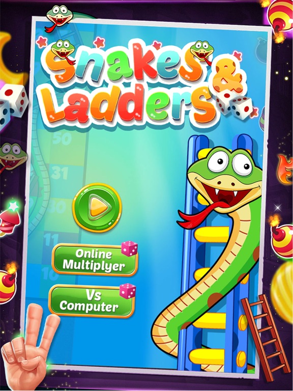 Screenshot #4 pour Snakes & Ladders - Glow & Neon