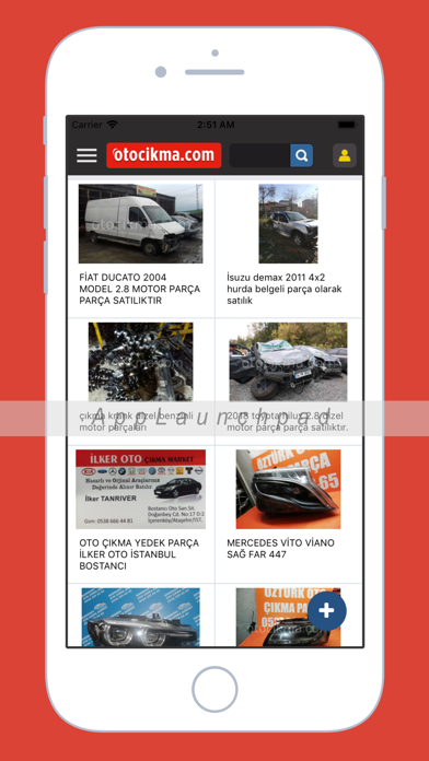 Otocikma.com Çıkma Yedek Parça app screenshot