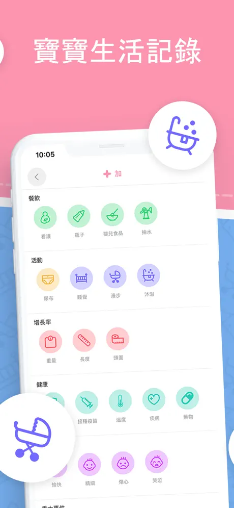 我的寶寶：寶寶生活記錄、寶寶成長記錄