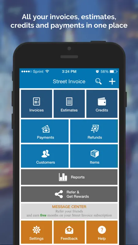 Street Invoice screenshot 1 of 5