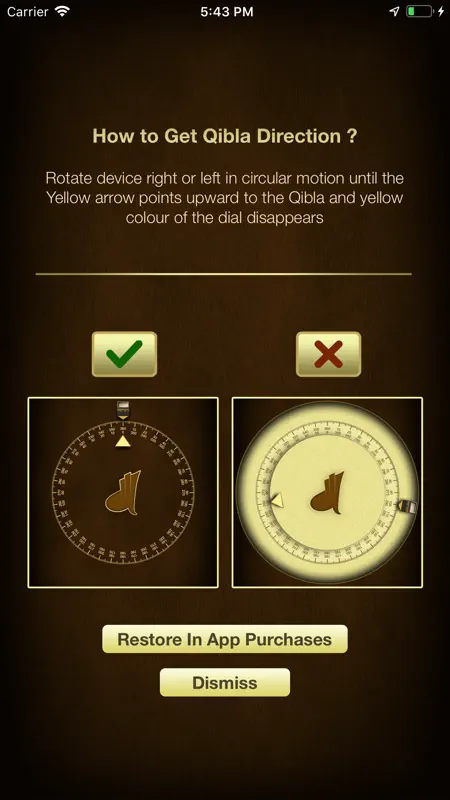 Qibla finder: Qibla Compass screenshot 3 of 4
