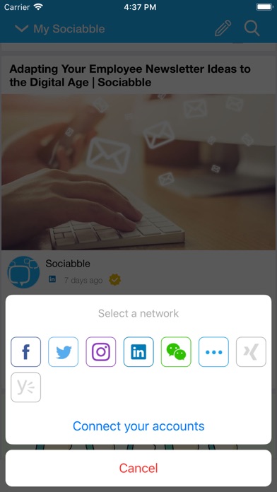 Screenshot #3 pour Sociabble