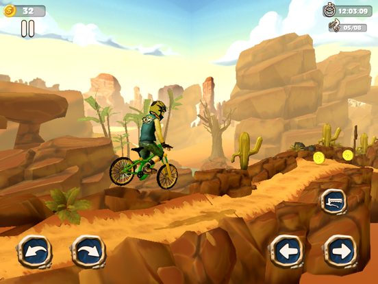 Dirt Bike Hill Racing Game iPad screenshot 6 - Games app